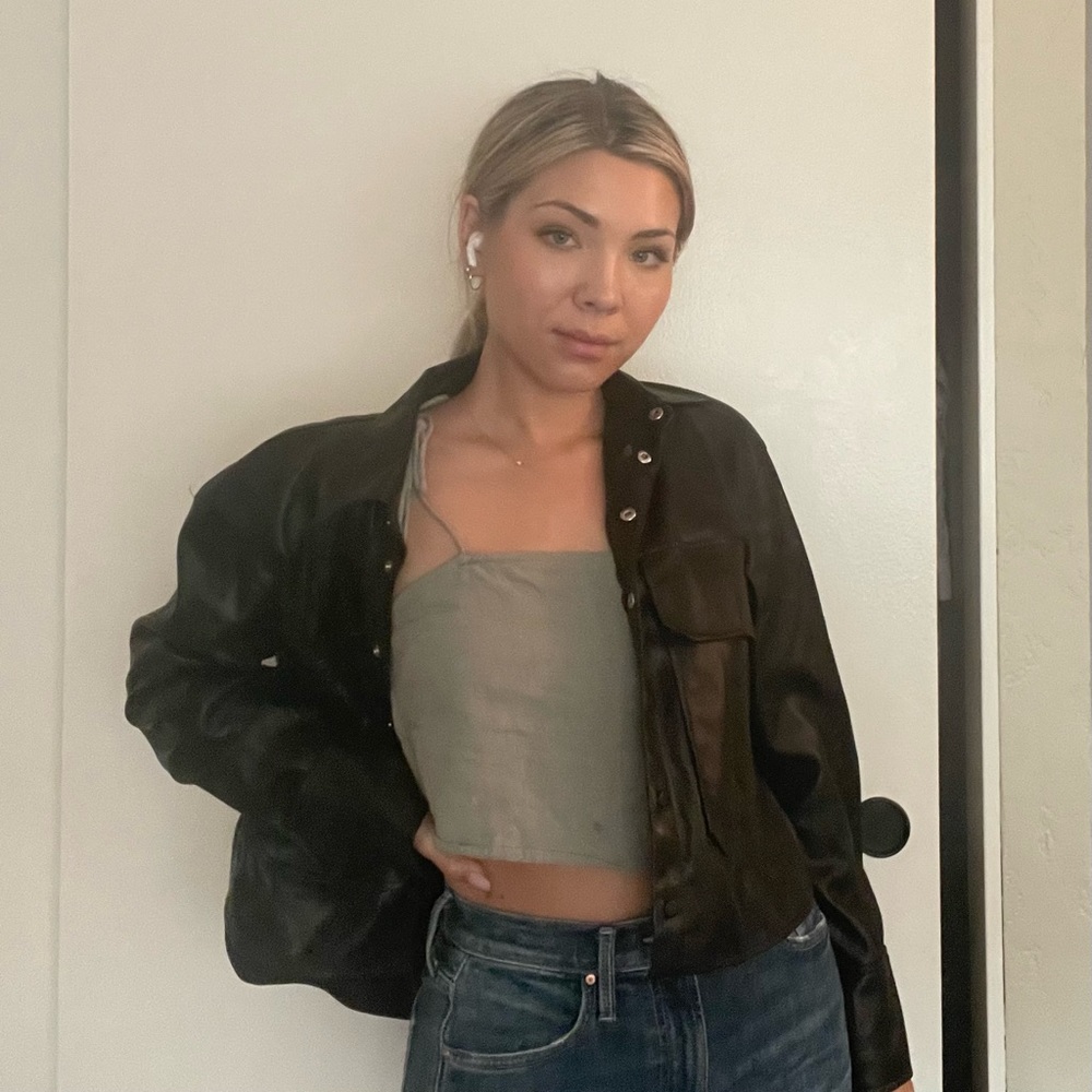 Leather Shacket